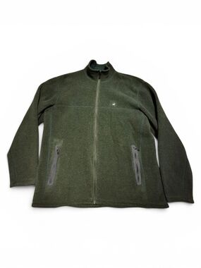 MEC Ember Green Full-Zip Fleece Jacket Mens XXL